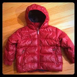 Winter coat. 100% duck down. Very light & warm